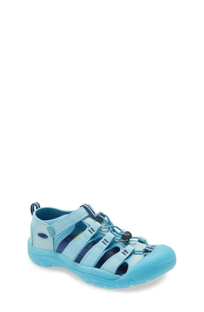 Keen Babies' Newport H2 Water Friendly Sandal In Petit Four/ Blue Mist