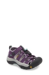 Keen Kids' Newport H2 Water Friendly Sandal In Purple Pennant/ Lavender Gray