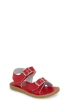 Footmates Babies' Tide Waterproof Sandal In Apple Red