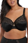 Elomi Lydia Full Figure Underwire Convertible Bra In Black