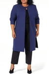 Pari Passu Wool Blend Coat In Blue