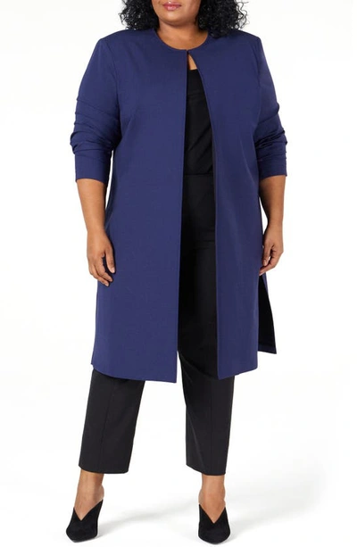 Pari Passu Wool Blend Coat In Blue