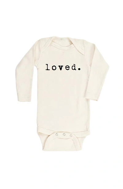 Tenth & Pine Babies' Loved Organic Cotton Bodysuit In Natural