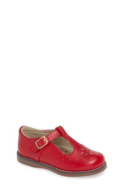 Footmates Kids' Sherry Mary Jane In Apple Red