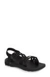 Chaco Banded Z/cloud Womens Slip On Casual Slingback Sandals In Black