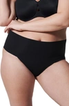 Spanxr Undie-tectable Thong In Very Black