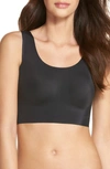 True & Co. True Body Scoop Neck Bralette In Black