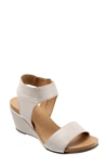 Bueno Women's Ida Wedge Sandals Women's Shoes In Light Gray