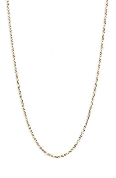 Bony Levy 14k Gold Rolo Chain Necklace In Yellow Gold