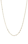 Bony Levy 14k Gold Beaded Chain Necklace In Yellow Gold