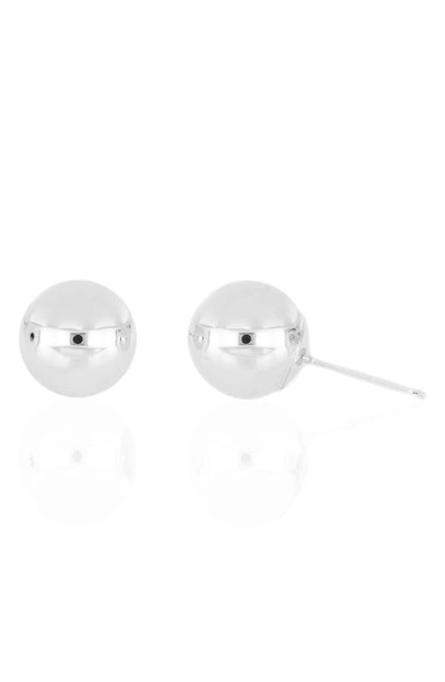 Bony Levy 14k Gold Ball Stud Earrings In White Gold