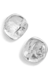 Karine Sultan Stud Earrings In Silver