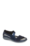 Naot 'papaki' Sandal In Polar Sea/ Navy Leather