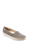 Trotters Accent Slip-on In Stone Fabric