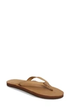 Rainbowr Rainbow Narrow Strap Sandal In Sierra Brown