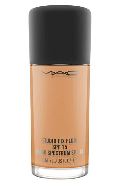 Mac Cosmetics Mac Studio Fix Fluid Foundation Broad-spectrum Spf 15 In Nc45 Deep Bronze Golden
