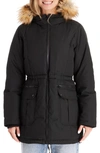 Modern Eternity Convertible Down 3-in-1 Maternity Jacket In Black