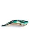 Ficcare Maximas Lotus Hair Clip In Emerald