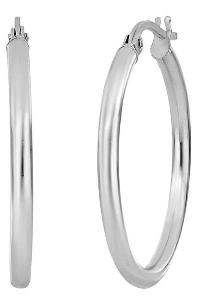 Bony Levy 14k Gold Hoop Earrings In White Gold