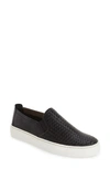 The Flexx 'sneak Name' Sneaker In Black Elba Intreccio Leather