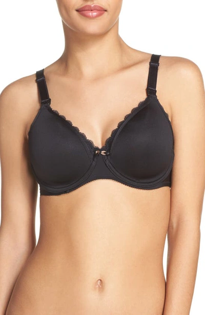 Chantelle Lingerie Merci Lightweight Nursing Bra In Black