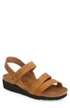 Naot 'kayla' Sandal In Oily Dune Leather