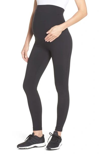 Zella Mamasana Live In Maternity Ankle Leggings In Black