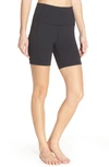 Zella Live In High Waist Pocket Bike Shorts In Black