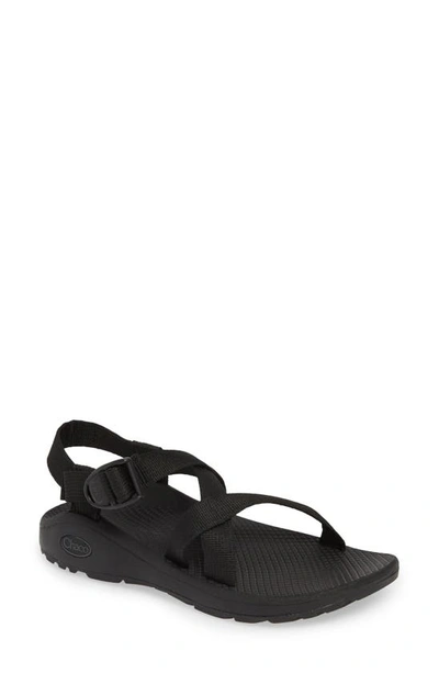 Chaco Women's Z/1 Classic Sandal In Black In Solid Black Fabric