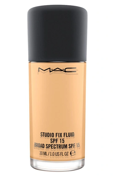 Mac Cosmetics Mac Studio Fix Fluid Foundation Broad-spectrum Spf 15 In C40 Medium Golden Olive