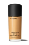 Mac Cosmetics Mac Studio Fix Fluid Foundation Broad-spectrum Spf 15 In C45 Dark Golden Olive