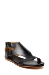 Bed Stu Soto Sandal In Black Rustic Leather