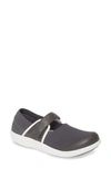 Traq By Alegria Alegria Qutie Mary Jane Flat In Charcoal