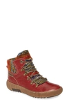 Josef Seibel Maren Bootie In Hibiscus Leather