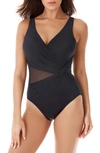 Miraclesuitr Illusionists Circe One-piece Swimsuit In Black