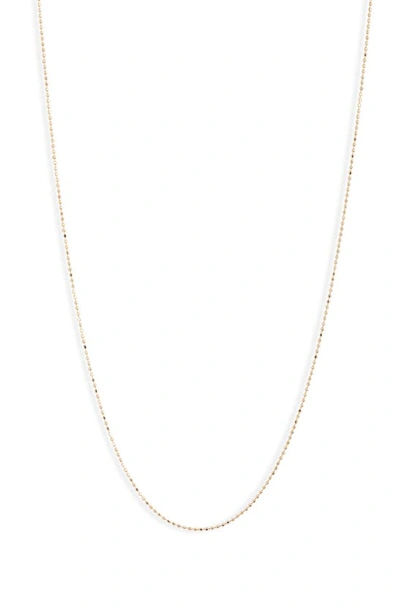 Bony Levy Essentials 14k Gold Beaded Chain Necklace In Yellow Gold