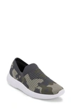 Blondo Karen Waterproof Slip-on Sneaker In Camo Fabric