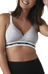 Bravado Designs The New Original Wire-free Nursing Bra B-d Cups In Dove Heather