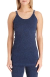 Modern Eternity Seamless Nursing Tank Top In Navy Jacquard