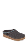 Haflinger 'classic Grizzly' Slipper In Chili Wool