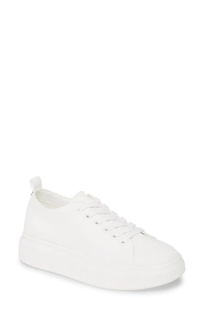 Bp. Sonny Sneaker In White Fabric