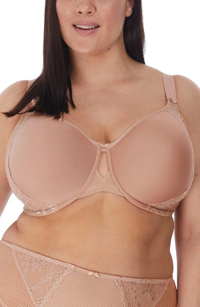 Elomi Charley Full Figure Spacer Underwire Bra In Fawn