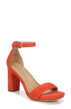 Naturalizer Joy Ankle Strap Sandal In Mango Spice Suede