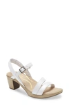 Naot Bounty Sandal In White Pearl Leather