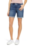 Wit & Wisdom Ab-solution Denim Shorts In Bl-blue