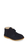 Naturino Kids' Boys Navy Blue Suede Boots