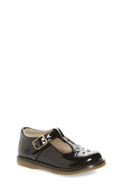 Footmates Kids' Sherry Mary Jane In Black Patent