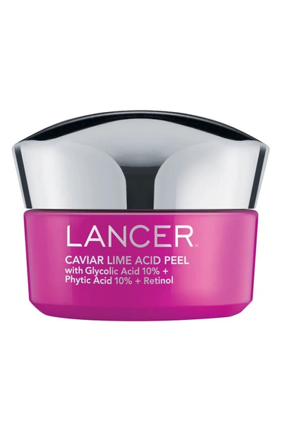 Lancer Skincare Caviar Lime Acid Peel With Glycolic Acid 10 Phytic Acid 10 Retinol (1.7 Oz.)
