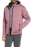 Cutter & Buck Altitude Wind Resistant Hooded Jacket In Pink