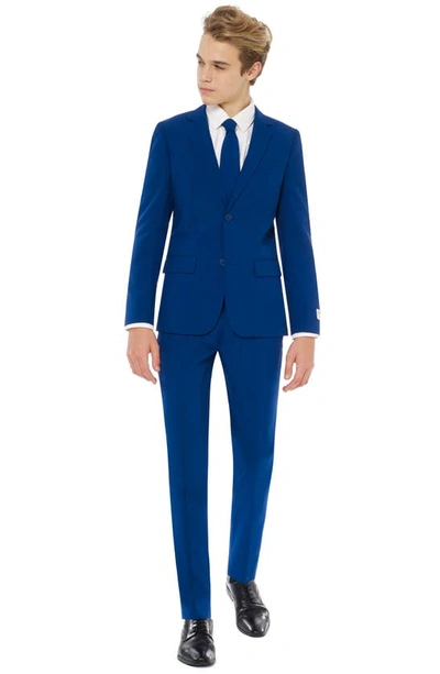 Opposuits Kids' Navy Royale Two-piece Suit With Tie In Blue